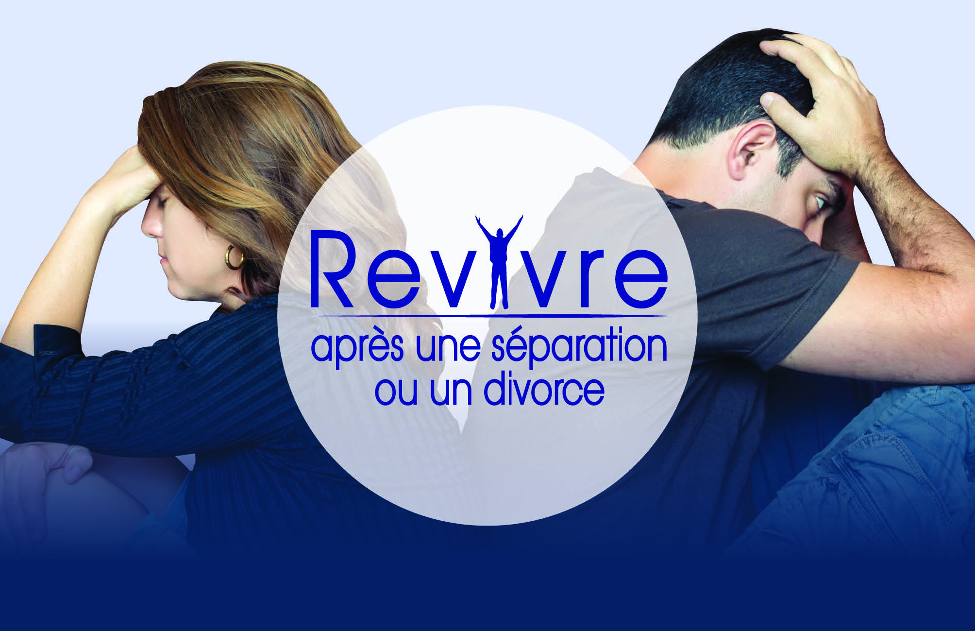 Carte visite Revivre couple recto